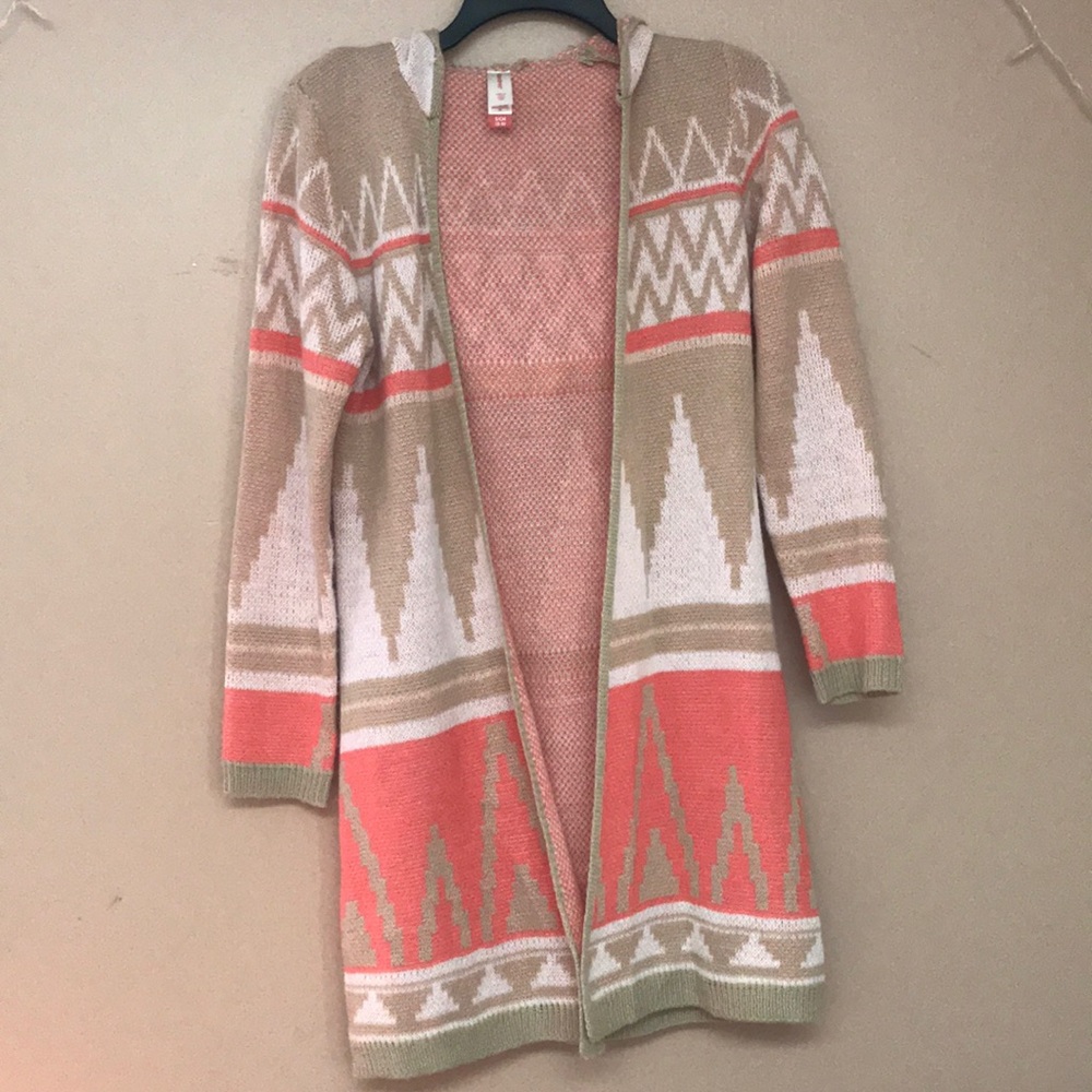 Peach/ salmon cardigan